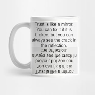 Trust Mirror Mug
